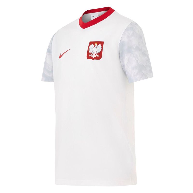 Nike Childrens/Kids Poland World Cup 2026 Football Shirt / White/Red